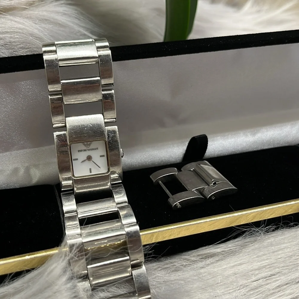 ARMANI - Vintage Unisex Stainless Steel Watch